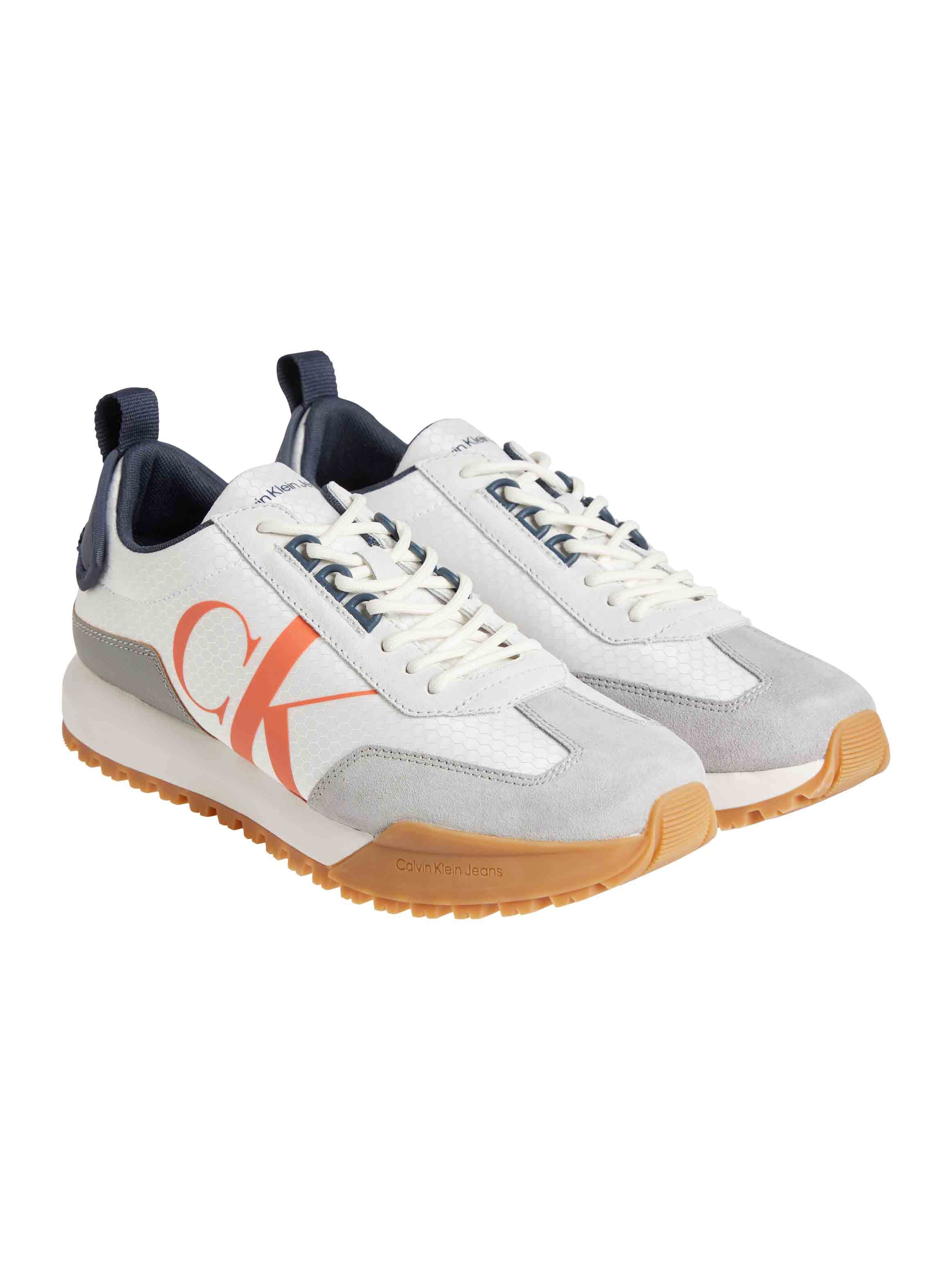 White/Orange