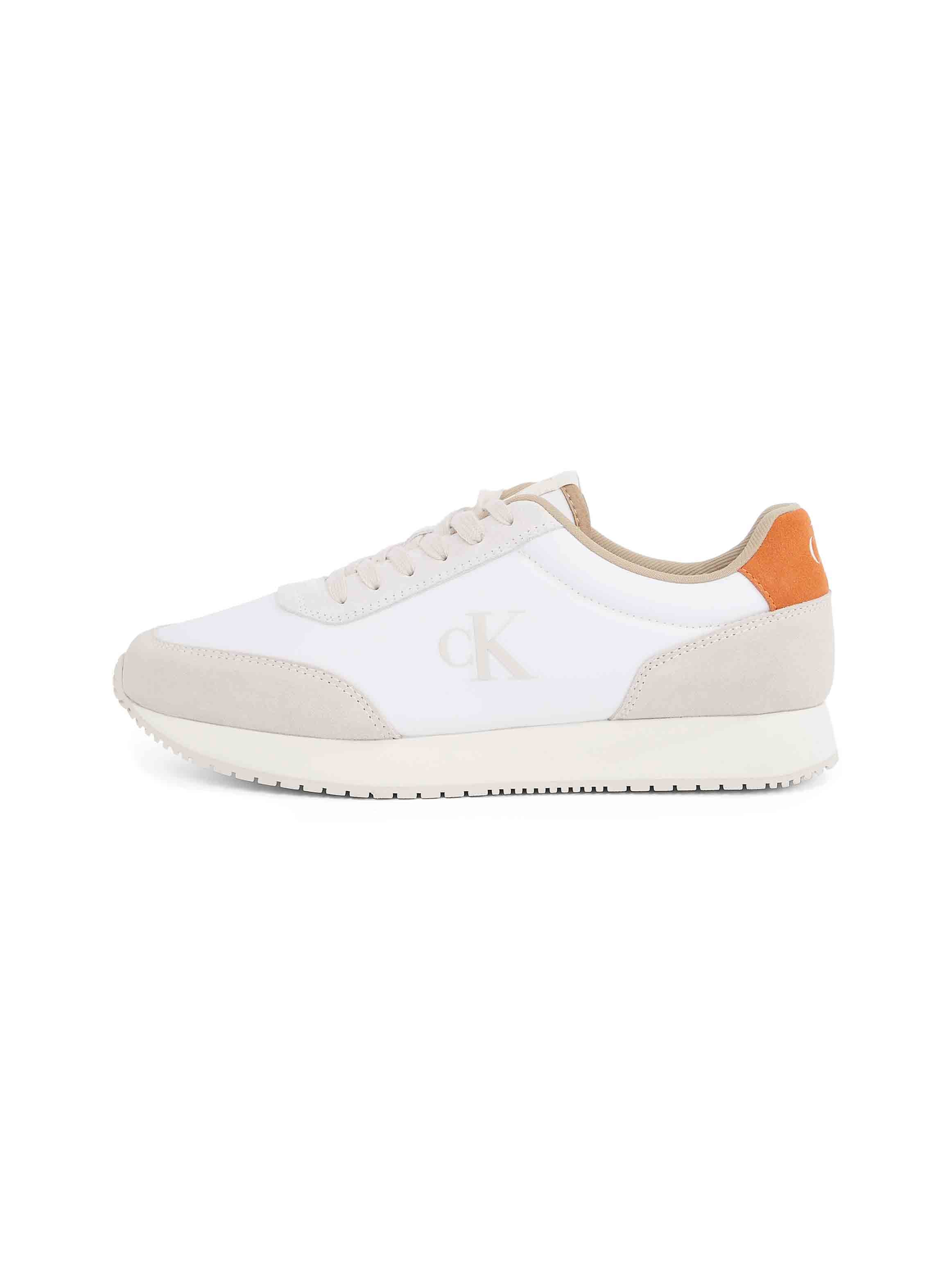 White/Orange