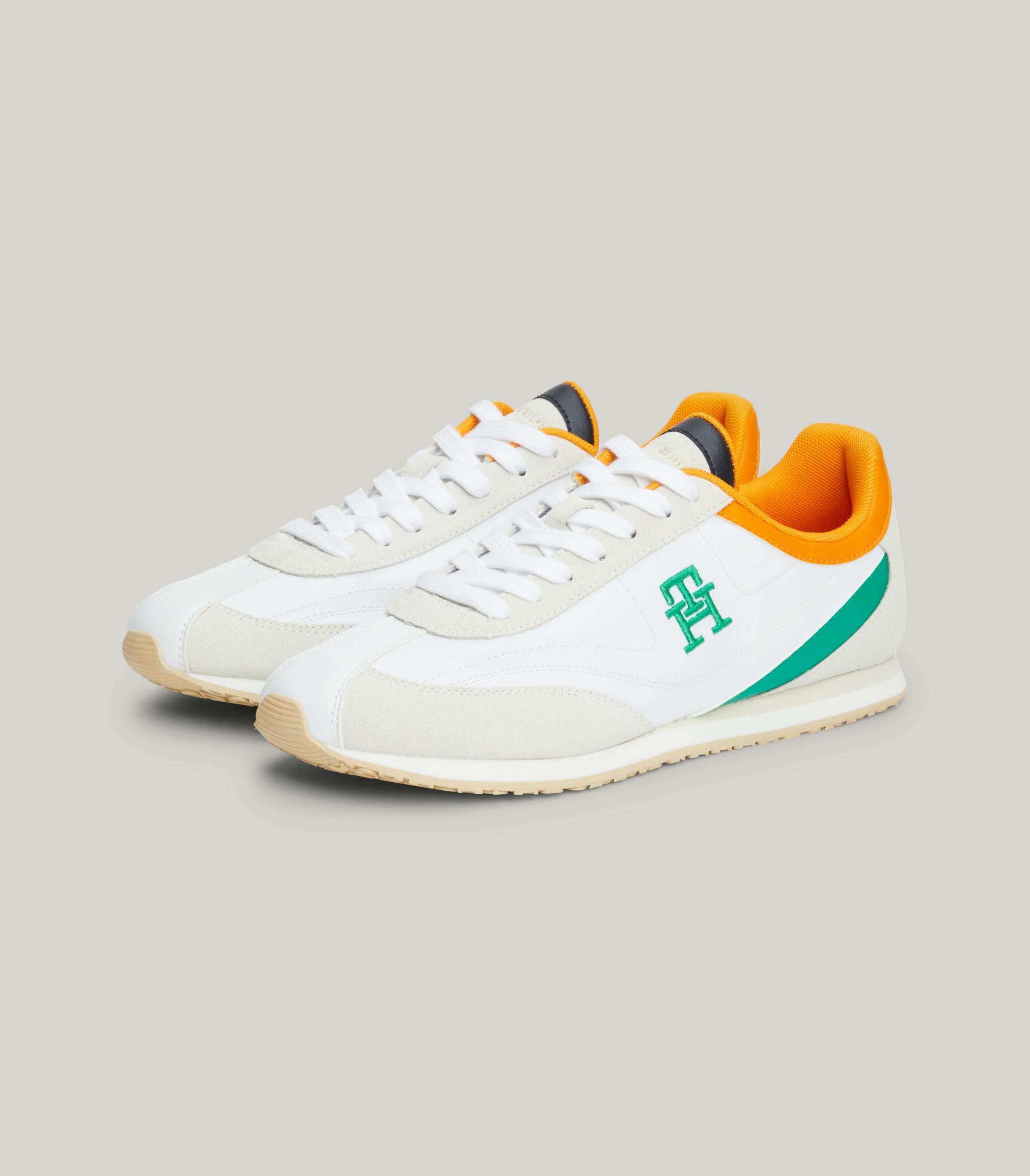 white /green