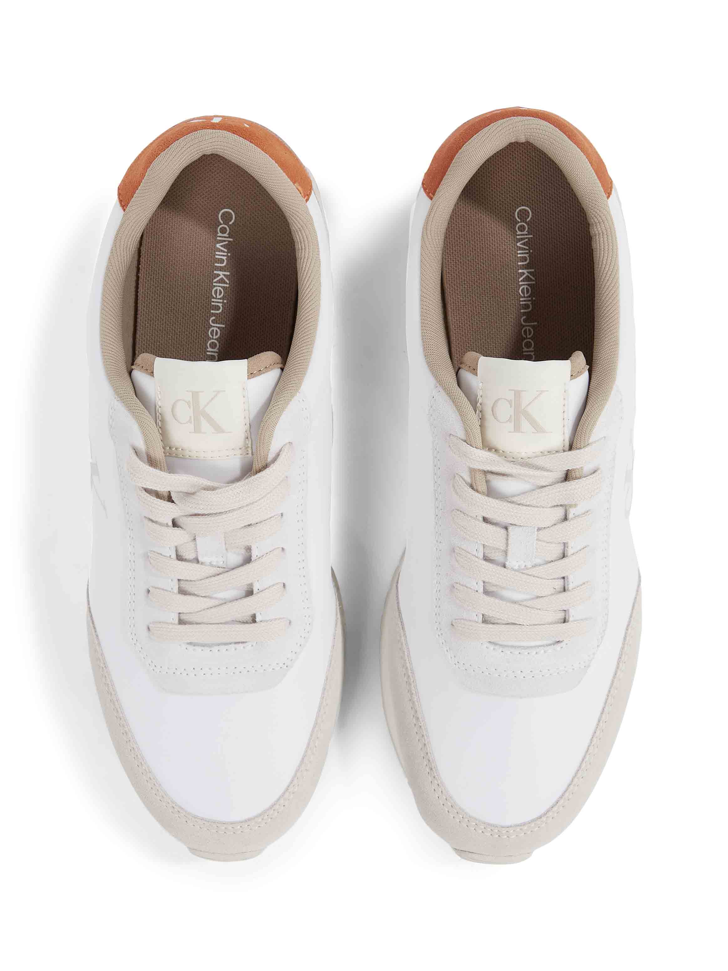 White/Orange