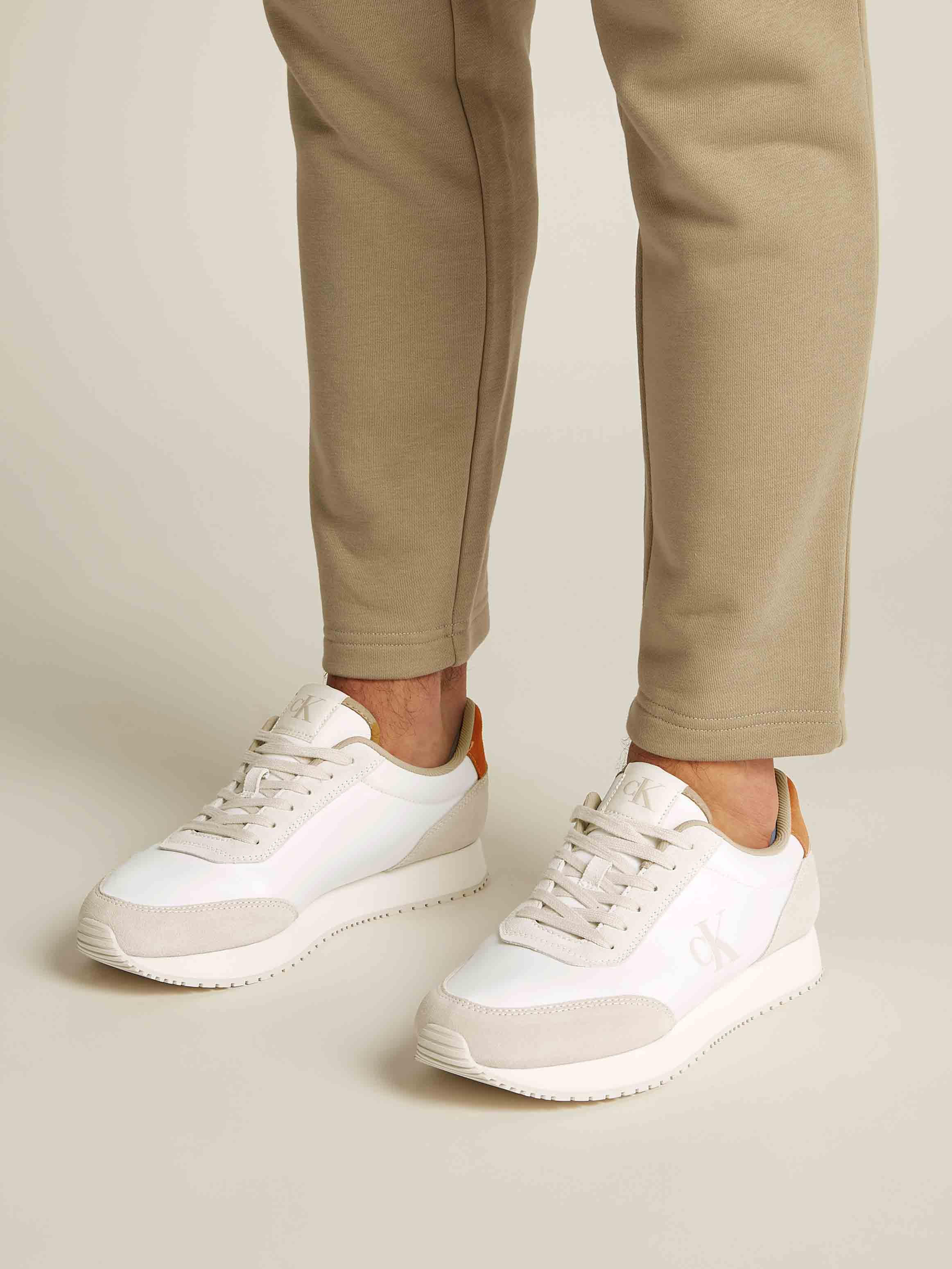 White/Orange
