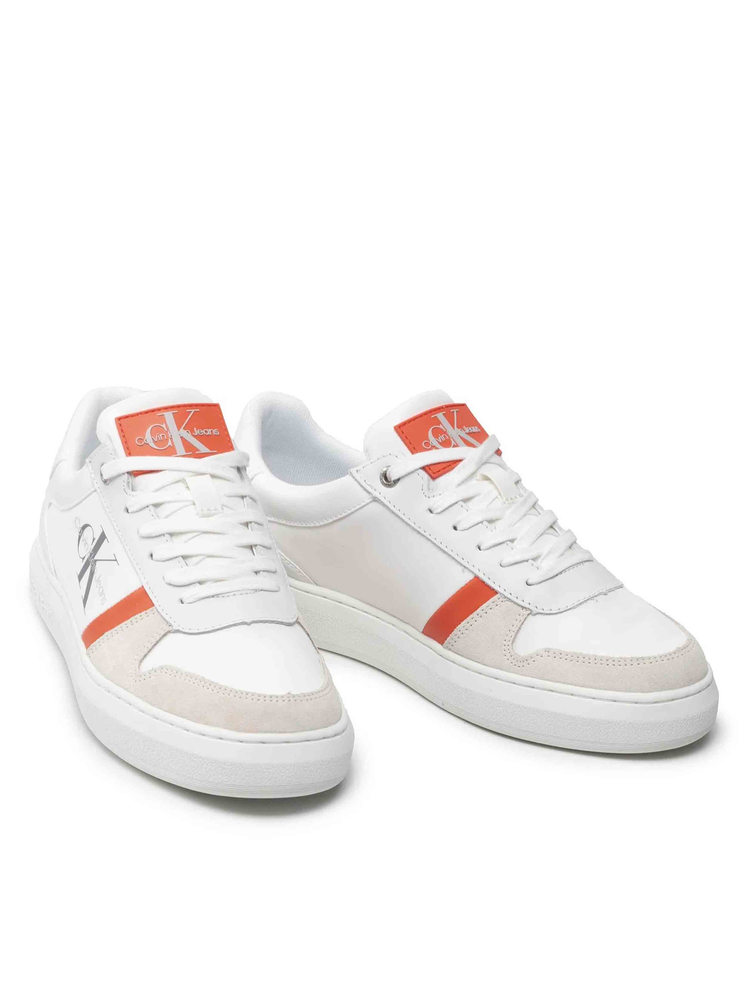 White/Orange