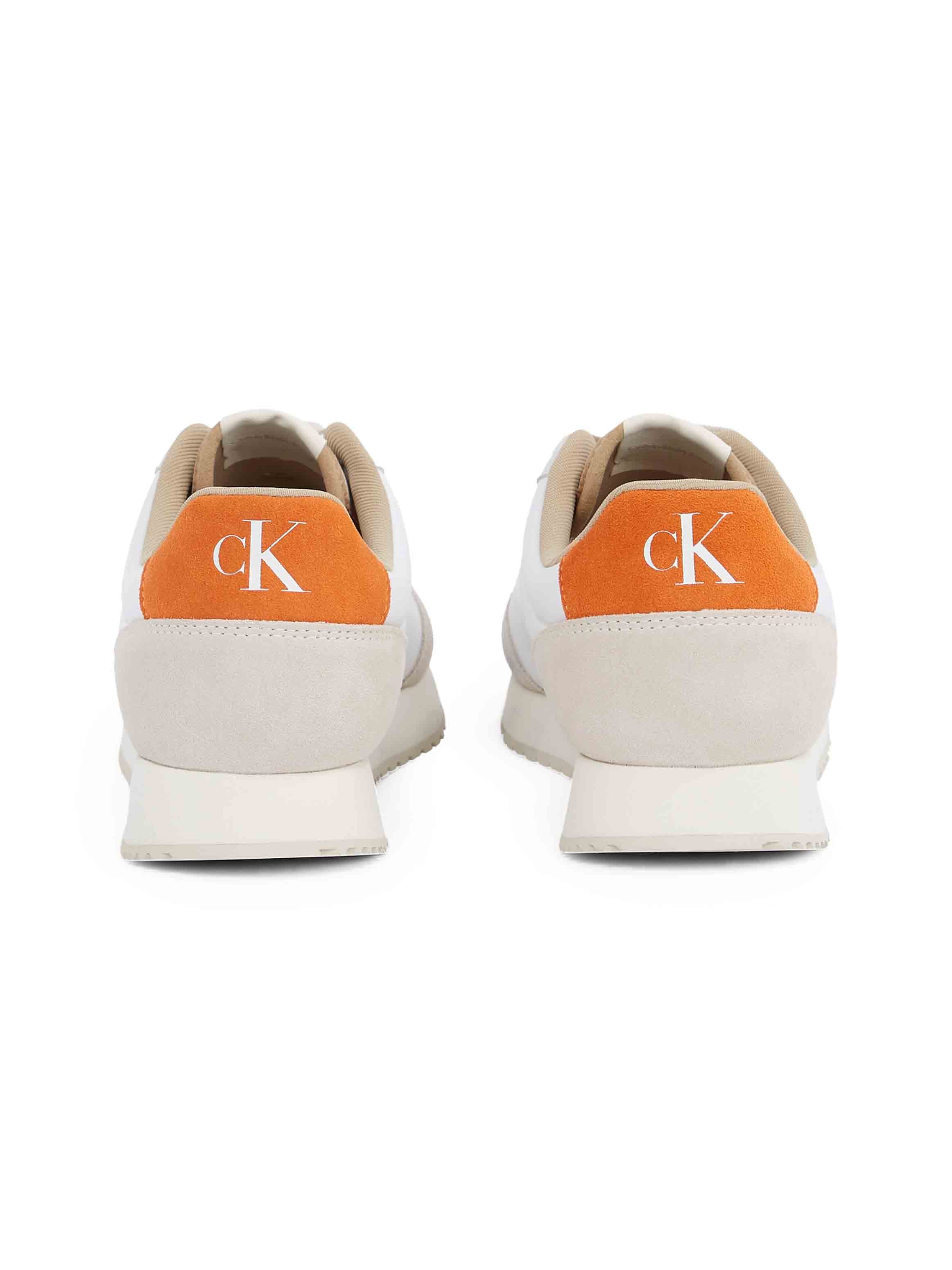 White/Orange